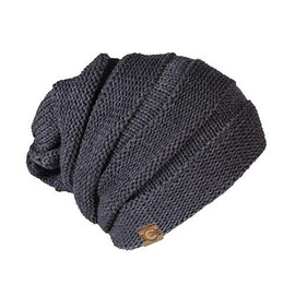 YoColorado Womens Drift Slouch Beanie (Charcoal)