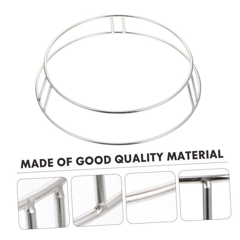 MAGICLULU 1Pc Bold Solid Pot Rack Stainless Steel Holder for