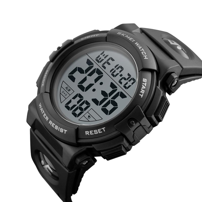 Datirzyx Easy-to-Read Digital Watch, Men's, Large Screen Display with Large