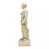 Aristotle Sculpture Cast Marble Greek Philosopher Scientist Patina