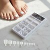 Tips Press On 100pzs Nails Tips Para Pies