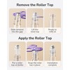 ULG 24-Pack Essential Oil Roller Bottles 10ml, Empty Bottles with