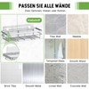 Uamector Shower Shelf, No Drilling, Rustproof, Bathroom Shelf, Shampoo Holder
