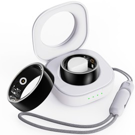 findtime Smart Ring Android iOS Fitness Ring Activity Tracker Smart Rings for Women Men Smart Ring Heart Rate Monitor Sleep Tracker Health IP68 Fitness Ring Pedometer Calories Heart Rate