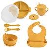 Joline Designs Silicone Baby Feeding Set - Perfect silicone plates