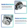 X AUTOHAUX Door Lock Cylinder Kit with 2 Keys for