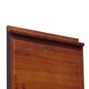 BestNest Premium Stained Bat House – Dark Brown Outdoor Bat