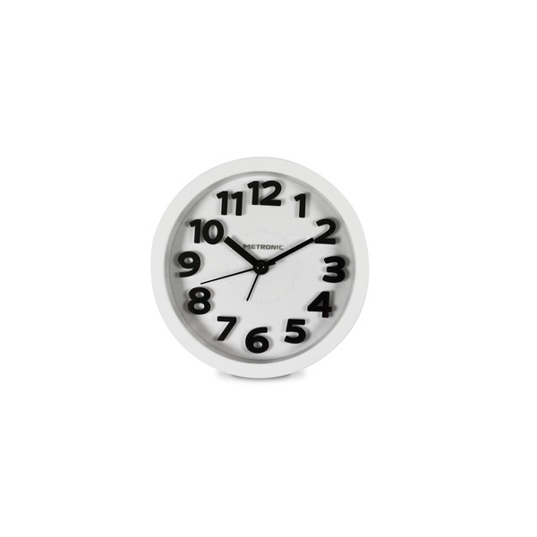 Metronic Alarm Clock White