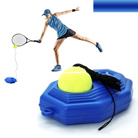 Pelota De Tenis Entrenador, 1 Pcs Tennis Trainer Base, Entrenador De Tenis para El Entrenamiento del Tenis, Azul
