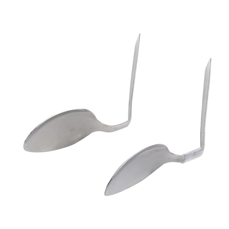 LRESJJIUJ Curved Spoon, Curved Magic Technique, Magic gimmick, Magic Props,