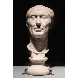 24x36 gallery poster, Roman sculpture of Julius Caesar
