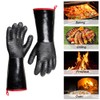 932°F Extreme Heat Resistant Gloves for Grill BBQ,Aillary Waterproof Long