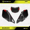 Factory EFX Gray & Red Shift Graphics Kit fits Suzuki