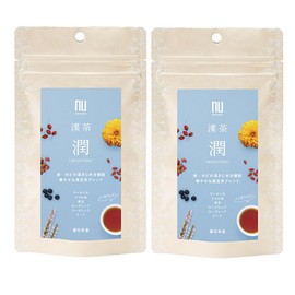 Yakuhondou Han Tea Jun Moist Set of 2 Bags (0.08 oz (2 g) x 6 Packets