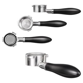 Pavant 54mm Bottomless Portafilter | 54mm Bottomless Naked Portafilter | Filter Basket Included | Fits 54mm Breville Espresso Machines