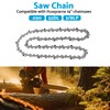 3/8LP .050 52DL Tungsten Carbide Chainsaw Chain Suitable for Husqvarna