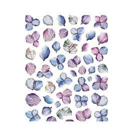 Daisy Sunflower Flowers Leaf Fruit Rose Violet Clover Nail Sticker R341 Nail Wraps Stickers Manicure Supplies for Women Nails Full Long Lasting Easy Apply and Remove