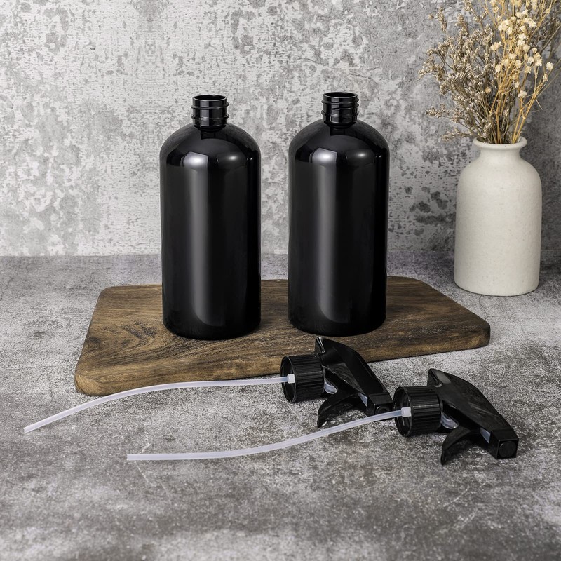 UUJOLY 17 oz Plastic Spray Bottle Trigger Empty Spray Bottles