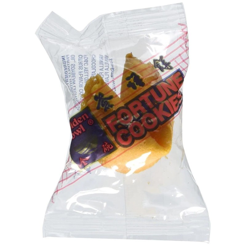 Golden Bowl Fortune Cookies (350) Pcs / Box