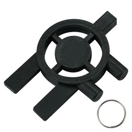 3-in-1 Replacement Key Compatible with CIN-tas San-is Paper Towel Soap and Toilet Paper Dispensers (1 Pack)