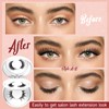 Higu clace Magnetic Eyelashes Natural Look, 2 pairs Reusable Magnetic