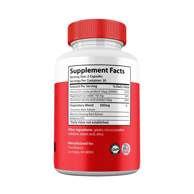 TrueBalance True Balance Blood Support Capsules, Max Strength, TrueBalance Pills