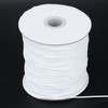 Wax Cord Round Environmental Protection for Leather Sewing HandKnitting Necklace(White