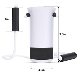 GEDRACKPMYN Sock Aid Device for Seniors, Easy On Easy Off Device for Putting On Socks and Removing Socks Or Stockings, Slip Foam Handle for Elderly, Patients, Dis