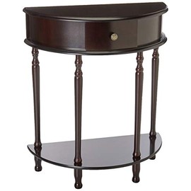 Frenchi Home Furnishing End Table/Side Table, Espresso Finish
