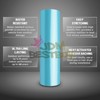 Super Gloss Metallic Pink Automotive Vinyl Wrap Car Vehicle Bubble