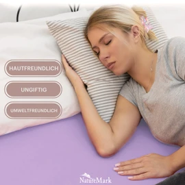 NatureMark Jersey Fitted Sheet, 100% Cotton, Pack of 2, Brand Quality, Oeko-Tex Standard 100, Assorted Colours and Sizes