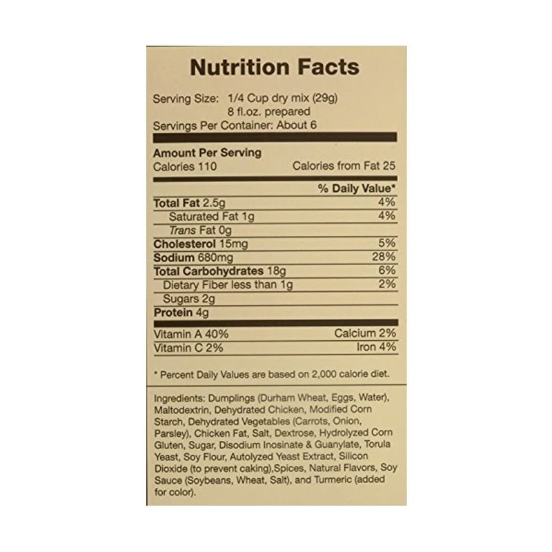 Maggie and Mary's Soup Mixes Chicken Dumpling