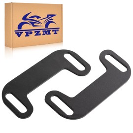 VPZMT Exhaust Adjustable Bracket Set Center Your Exhaust with Stretched Bags and Fender Extension Fits for Harley Davidson Touring (Exhaust Bracket Set-Black)
