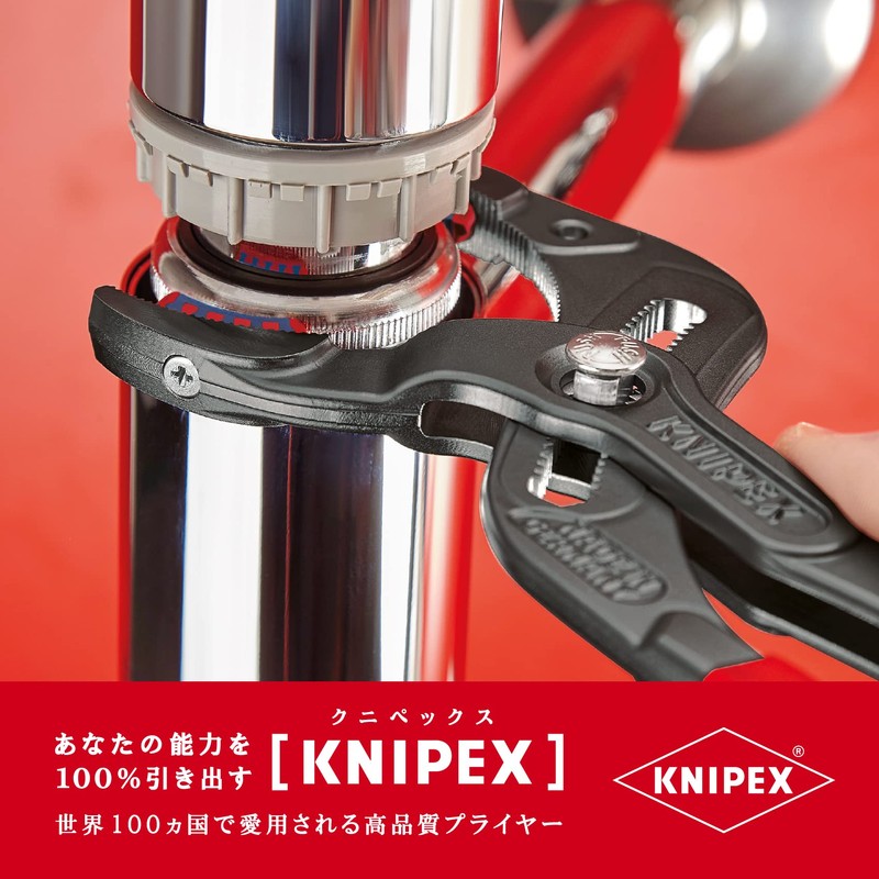 kunipekkusu KNIPEX 8111 – 250 Pipe Pliers (purasutikkuago with) (SB)