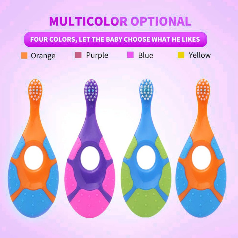 Baby Toothbrush Soft Bristles BPA Free Baby Toothbrush Infant Toothbrush