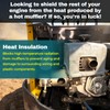 Muffler Blanket Fit For Chinese Mini Excavator Skid Steer Rato