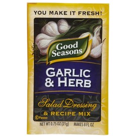 Good Seasons Garlic & Herb Dressing & Recipe Mix (6 CT) + Mild Italian Dressing and Recipe Mix (6 CT) (Variety Pack)
