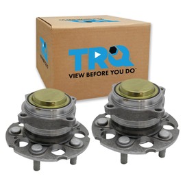 TRQ Rear Left and Right Wheel Bearing and Hub Assembly Set 2 Piece Compatible with 2012-2016 Honda CR-V Front Wheel Drive 2013-2018 Acura RDX Front Wheel Drive
