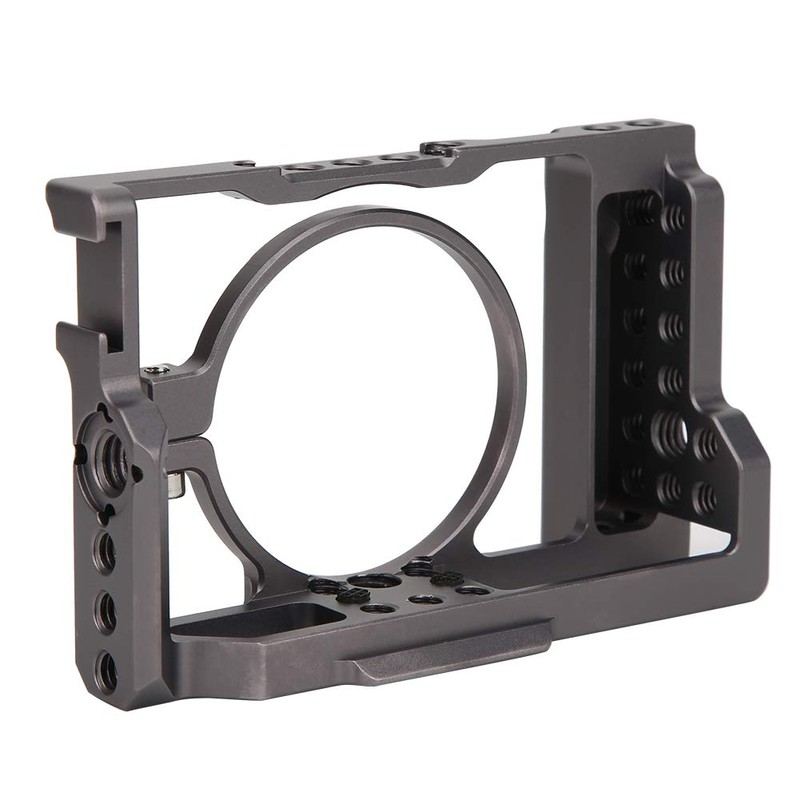 Aluminium Alloy CNCMachining Photography Camera Cage with Rich Extension, 360