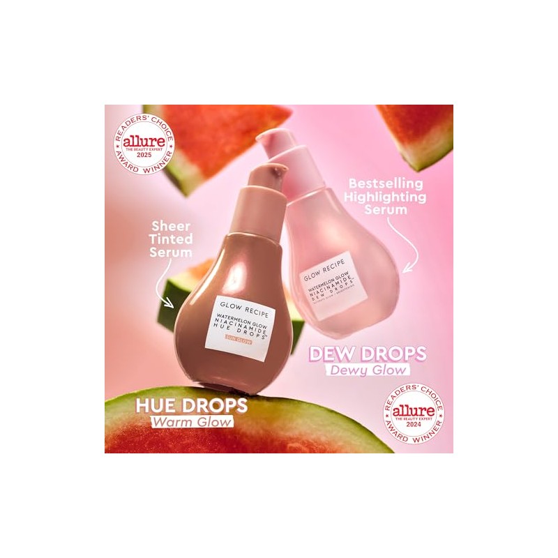 Hue Drops Face Serum Glow Bronzing Drops + Tinted Serum