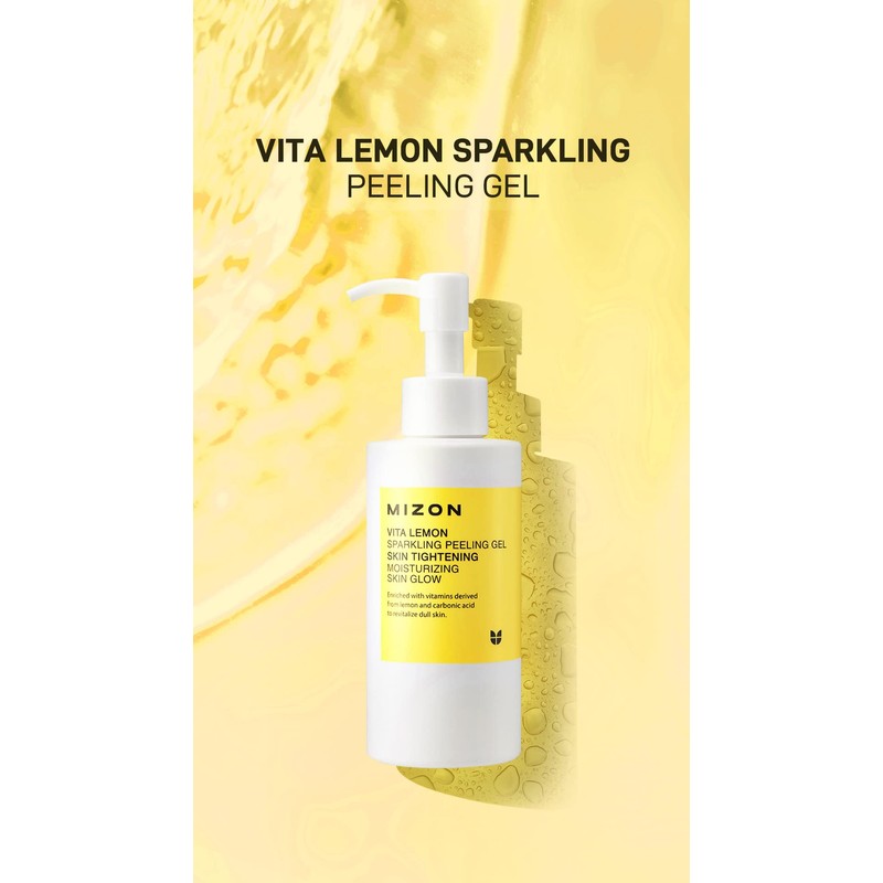 MIZON Vita Lemon Sparkling Peeling Gel 145 g