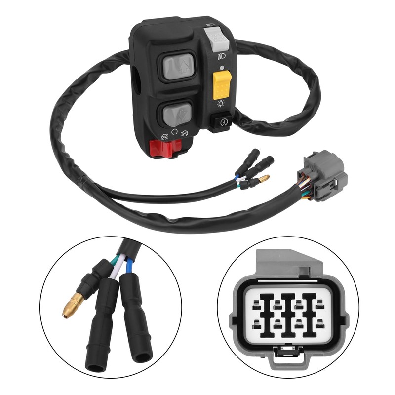 M MATI Handlebar & Key Switch for Honda Recon 250