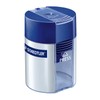 Staedtler Metal Single Hole Sharpener with Tub (511001BK)