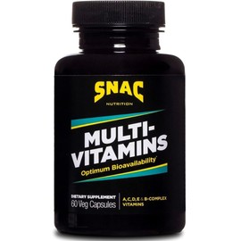 SNAC Multi-Vitamins Daily Supplement with Optimum Bio-Availability, 60 Capsules