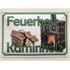 Metal Sign 20 x 30 cm Firewood Tin Sign