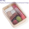 5-Count Diaper Bag Organizer Pouch Set Clear Waterproof s Toiletry
