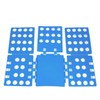 INTIRILIFE Folding Board Clothes Folding Aid in Blue – 67.5