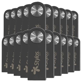 PSA Kit de 20 Memorias USB Flash Drive De 16GB Stylos Modelo STMUS316B Correa Integrada Nuevo Modelo Soporta USB 3.0 Compatible con USB 2.0/Hot Plug&Play CÓMPUTO Y PAPELERÍA