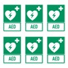 Stickers: 75 x 50 mm, Pack of 6 – Automated