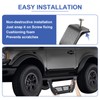 Door Running Boards Compatible with Ford Bronco 2021 2022 2023